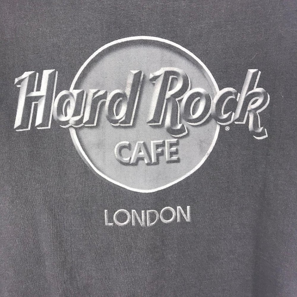Hard Rock Cafe London Black T‎ Shirt - Picture 3 of 8
